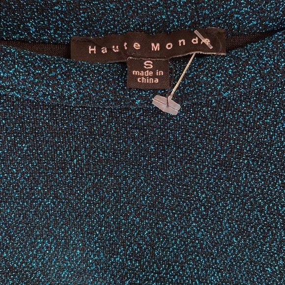 NWT Haute Monde size small wrap around crop top - Picture 4 of 6